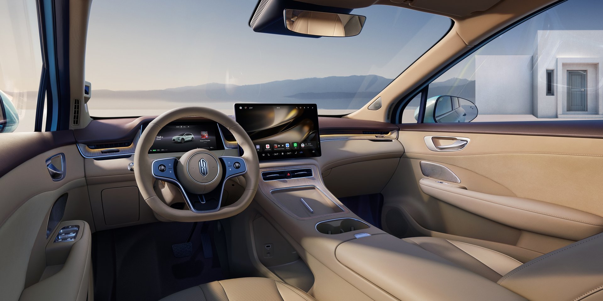 SAIC H5 in Splendid Apricot interior