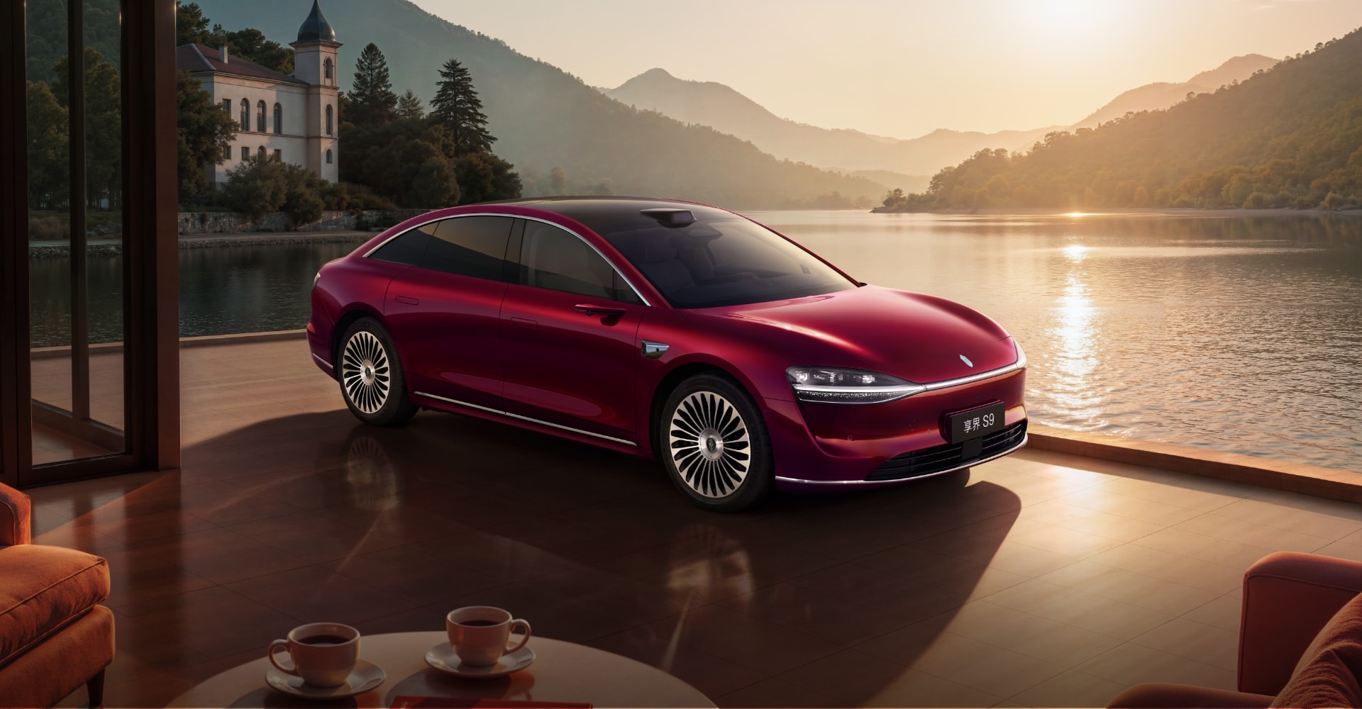 Stelato S9 Cosmos Red Exterior